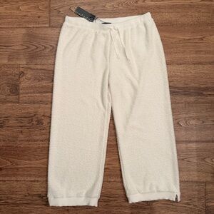 NWT Mododoc bouclé knit lounge pants Large